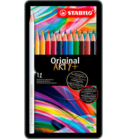Stabilo Colouring Pencils - Original Arty + - 12 pcs - Multicolo