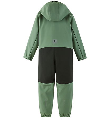Reima Softshell Suit w. Fleece - Nurmes - Green Clay