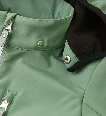 Reima Softshell Suit w. Fleece - Nurmes - Green Clay