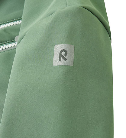 Reima Softshell Suit w. Fleece - Nurmes - Green Clay