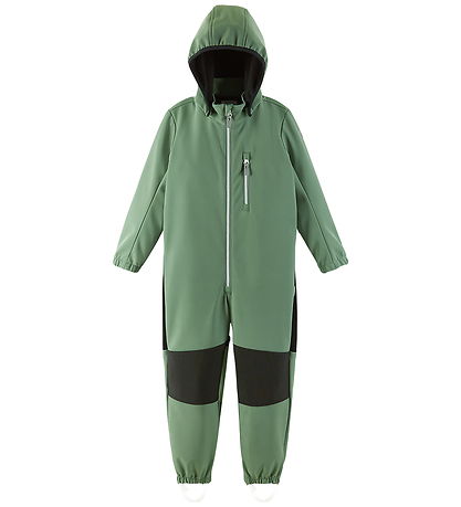 Reima Softshell Suit w. Fleece - Nurmes - Green Clay