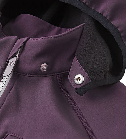 Veste softshell av. Polaire Reima - Vantti - Violet