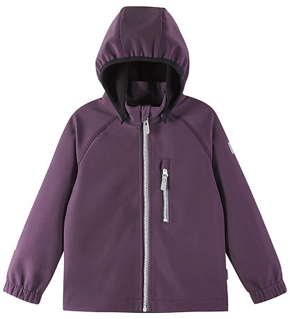 Veste softshell av. Polaire Reima - Vantti - Violet
