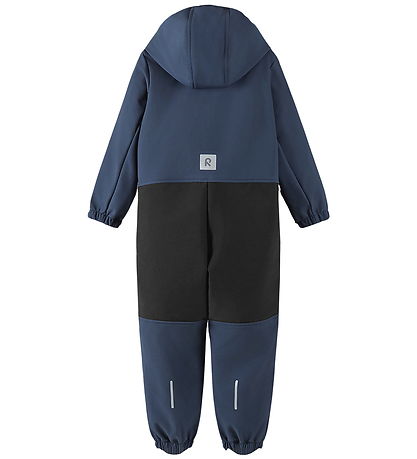 Reima Softshell Suit w. Fleece - Nurmes - Blue