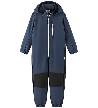 Reima Softshell Suit w. Fleece - Nurmes - Blue