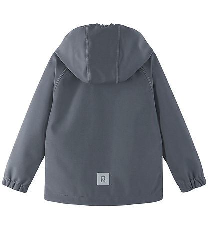 Reima Softshell Jacket w. Fleece - Vantti - Grey