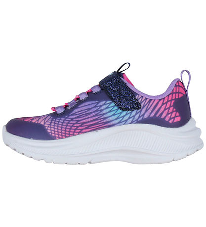 Skechers Skór M. Ljós - Rainbow Cruisers - Dökkblátt/Multi