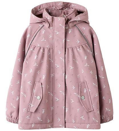 Name It Softshell Jacket w. Fleece - NmfAlfa08 - Ashape - Woodro
