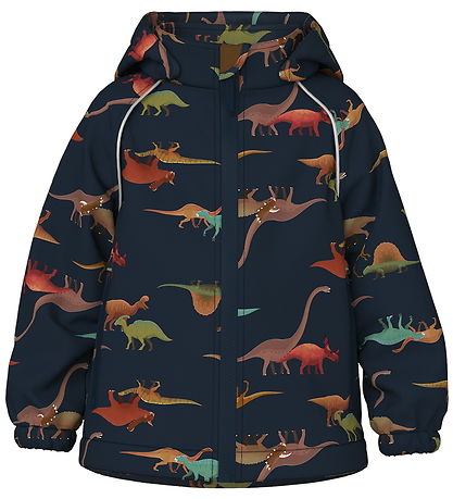 Name It Softshell Jacket w. Fleece - NmfAlfa08 - Dark Sapphire/D
