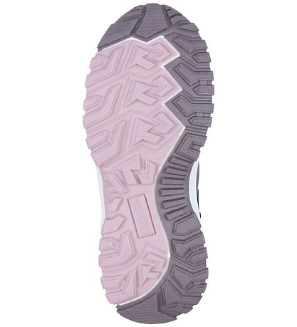 Viking Kuldaskór - Akkarvik Mid Fleece WP SL - Plum/Bleikt