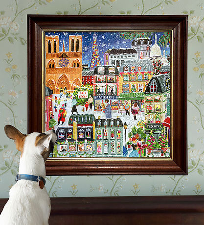 Eeboo Jigsaw Puzzle - 1000 Bricks - Paris Christmas