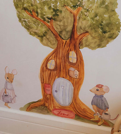 That's Mine Wallstickers - The Secret treehouse - Multi