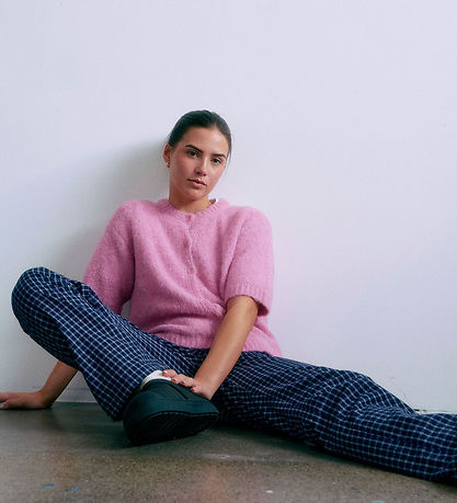 Grunt Cardigan - Knitted - GrEvissa - Rose