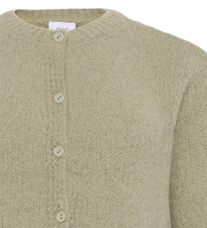 Grunt Cardigan - Knitted - GrEvissa - Dust Green