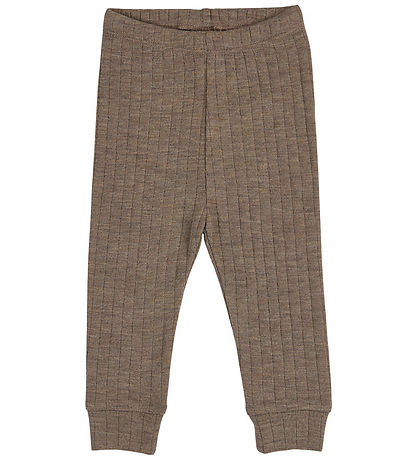 Müsli Trousers - Rib - Woolly - Wool - Walnut Melange