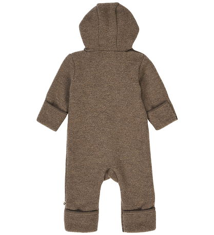 Müsli Fleece Suit - Wooly - Wool - Walnut Melange