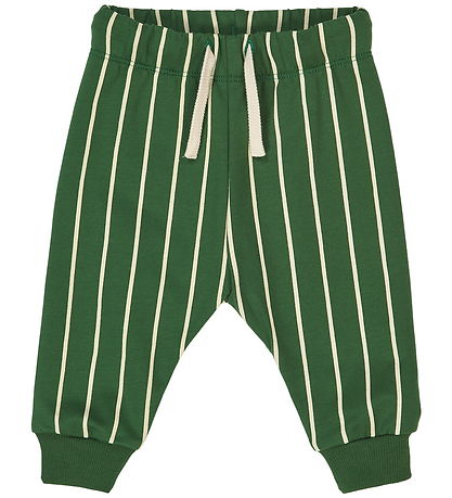 Müsli Sweatpants - Kritstripe - Green Gables/Oak