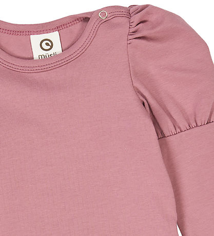 Müsli Bodysuit l/s - Cozy Me Puff - Nostalgia Rose