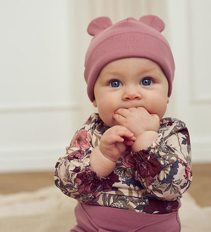 Müsli Beanie - Rib - Cozy Me - Nostalgia Rose