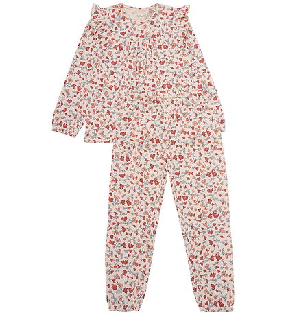 Minymo Pyjama Set - 2 Parts - AOP - Sandshell