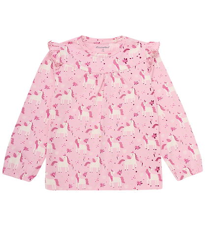 Minymo Pyjama Set - 2 Parts - AOP - Bleached Mauve