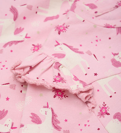 Minymo Pyjama Set - 2 Parts - AOP - Bleached Mauve