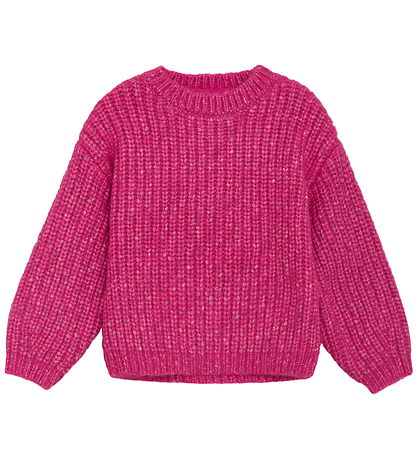 Minymo Blouse Knit - Fuchsia Fedora