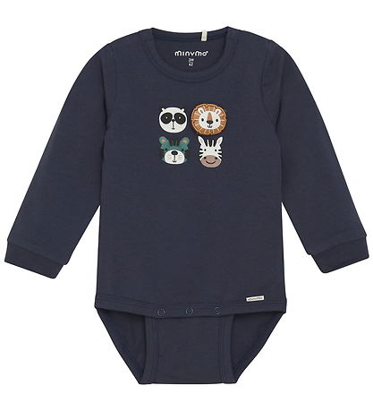 Minymo Bodysuit l/s - Parisian Night