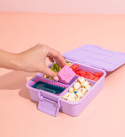 MontiiCo Snack buckets - Bento Dip & Sauce - 2-Pack - Floss