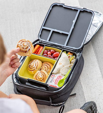 MontiiCo Einsätze - 2er-Pack - Bento Feast - Silikon - Sunbeam