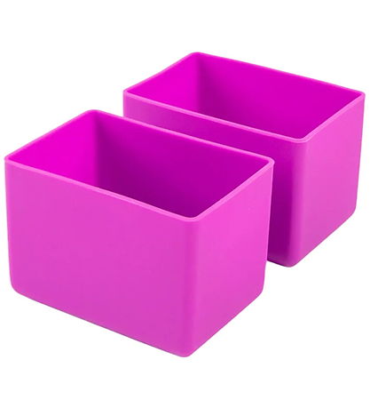 MontiiCo Stakes - 2-Pack - Bento Feast - Silicone - Fuchsia
