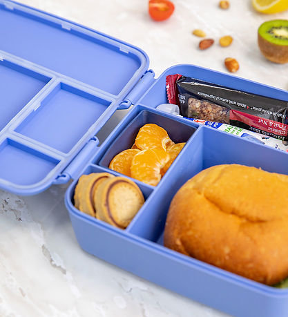 MontiiCo Stakes - 2-Pack - Bento Feast - Silicone - Navy