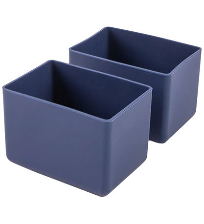 MontiiCo Stakes - 2-Pack - Bento Feast - Silicone - Navy