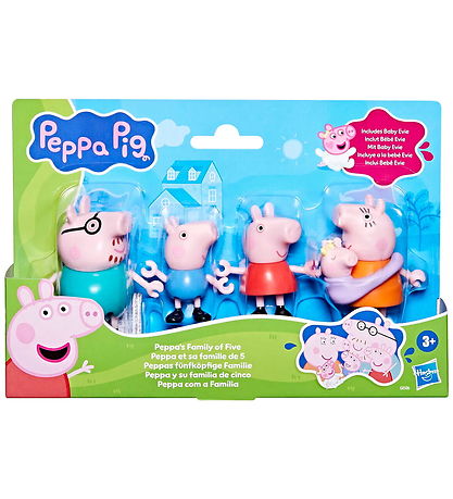 Peppa Pig Toys - Peppa Pig Family - 5-Pack