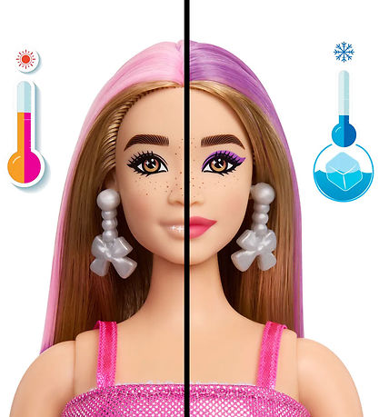 Barbie Doll - Glam Party Unboxed Pink Curvy Doll