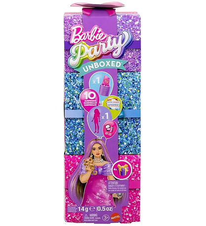 Barbie Doll - Glam Party Unboxed Pink Curvy Doll