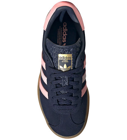 adidas Originals Skór - Gazelle Bolti J - NINDIG/GLOPNK/GOLDMT