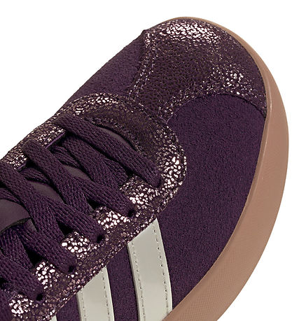 adidas Performance Skór - VL Court 3.0 K - Aurplu/Zeromt/Pikgum