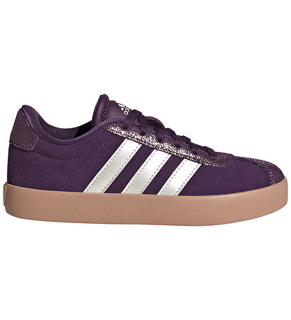 adidas Performance Skór - VL Court 3.0 K - Aurplu/Zeromt/Pikgum