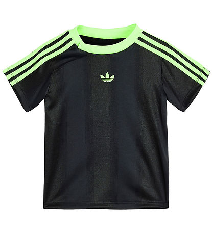 adidas Originals Stuttermabolur/Short - Svart/Merki Green