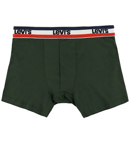 Levis Bokserit - 3 kpl - Punainen/Musta/Vihreä