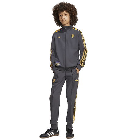adidas Originals Cardigan - Manchester United - Gagnsemi Black