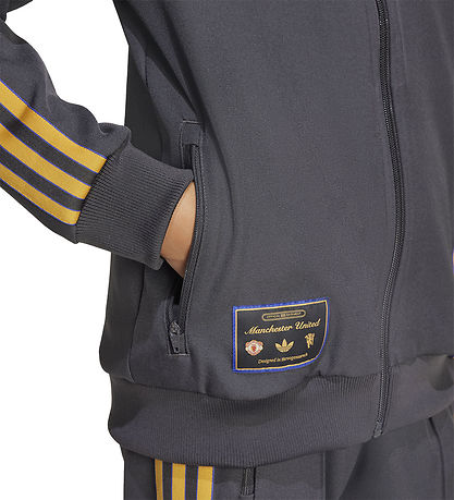 adidas Originals Cardigan - Manchester United - Gagnsemi Black