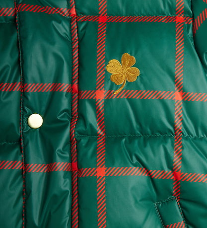 Mini Rodini Jacket - Blanket City Puffer - Green
