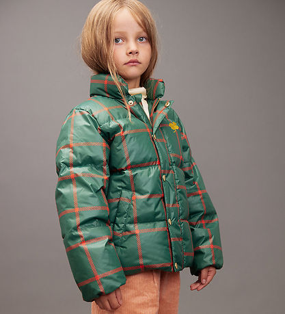 Mini Rodini Jacket - Blanket City Puffer - Green