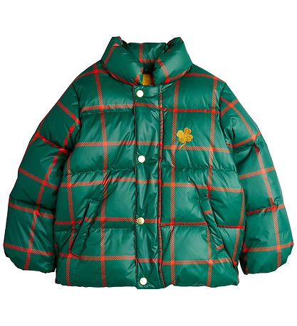 Mini Rodini Jacket - Blanket City Puffer - Green