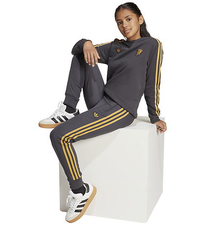 adidas Originals Peysa - Manchester United - Gagnsemi Black