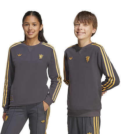 adidas Originals Peysa - Manchester United - Gagnsemi Black