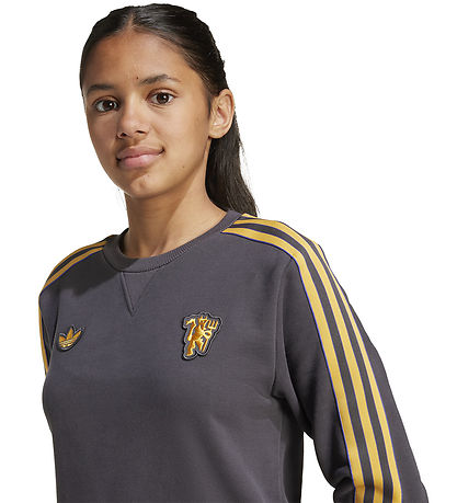 adidas Originals Peysa - Manchester United - Gagnsemi Black
