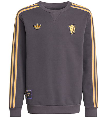 adidas Originals Peysa - Manchester United - Gagnsemi Black
